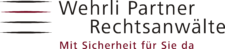 Logo Wehrli Partner transparent schwarz